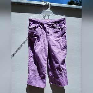 Faded glory Purple capris
